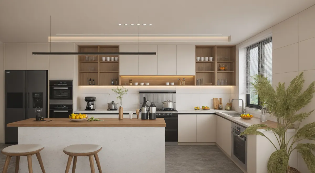 Kitchen and dining